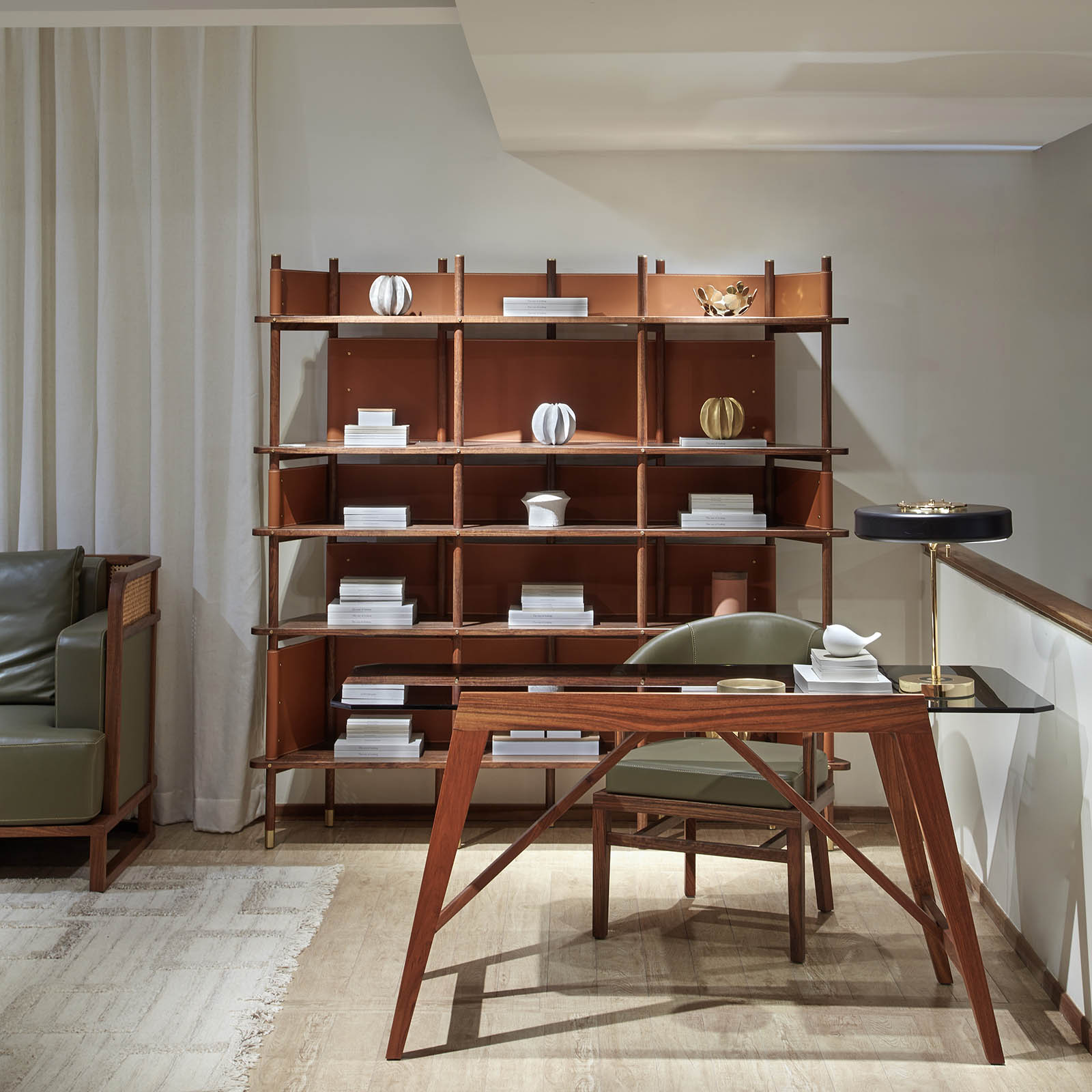 Curiosity Walnut Book Shelves | Living in Design